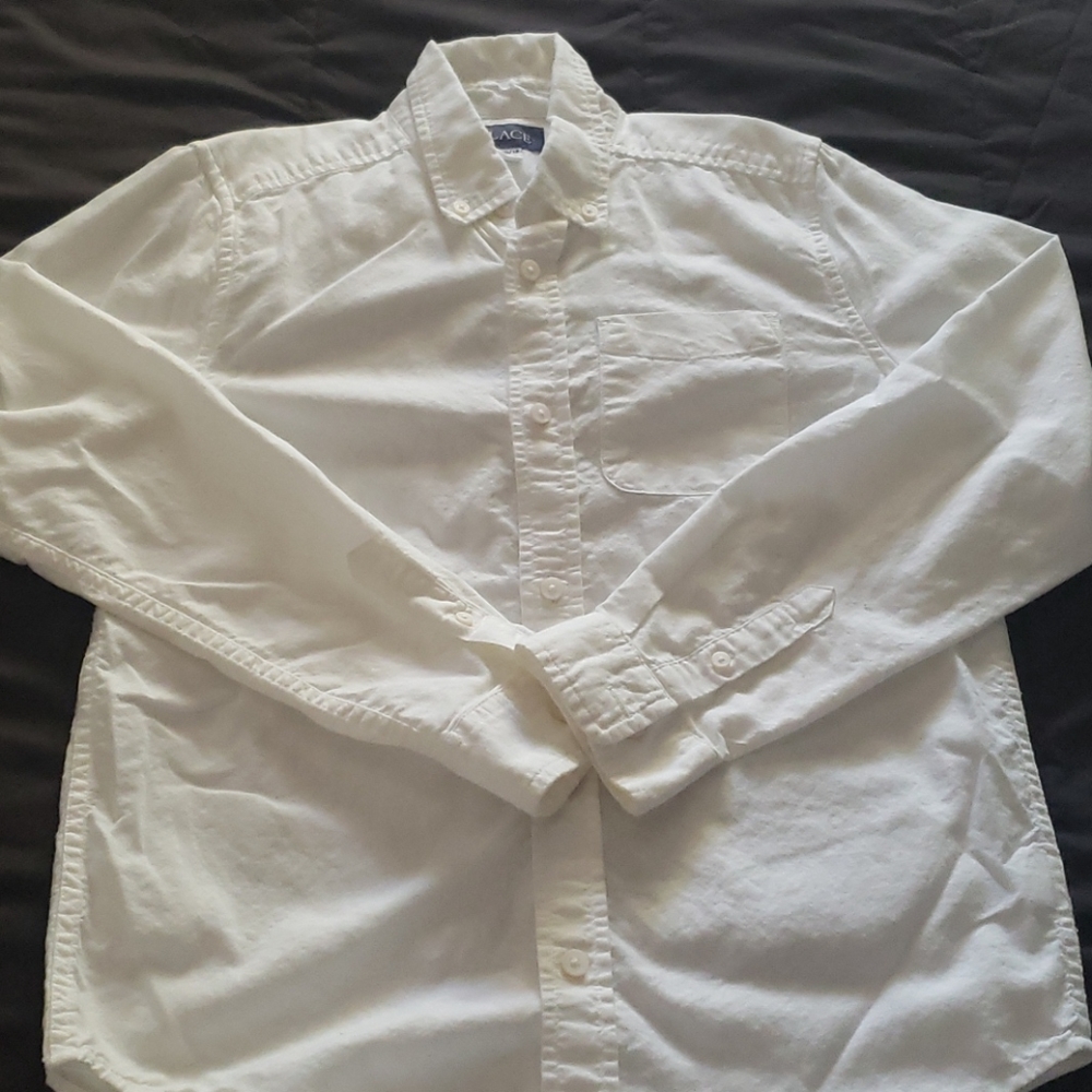 Boys White button down